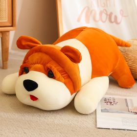 Home Bed New Shar Pei Doll Plush Toys (Option: Light Brown-80cm)