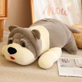 Home Bed New Shar Pei Doll Plush Toys (Option: Light Gray-100cm)