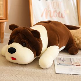 Home Bed New Shar Pei Doll Plush Toys (Option: Dark Brown-100cm)